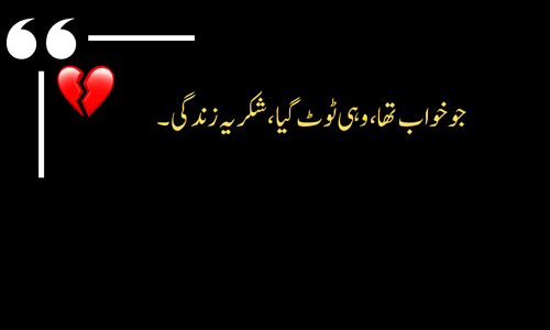 2 line Heartbroken Poetry - Tum ne chhoda hai mujh ko tanha