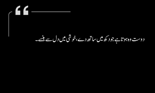 Friendship Poetry - Dost banana fun hai