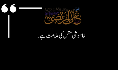 Hazrat Ali Quotes in urdu - Jahalat andhera hai