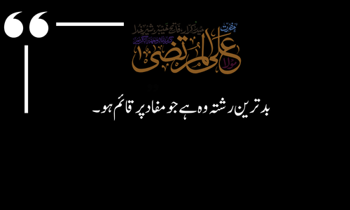 Hazrat Ali Quote - Doosron ke ayb dhoondhna kamzori hai