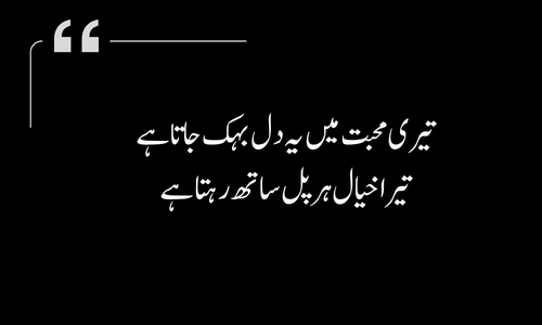 Love Poetry in Urdu Text 2 Line SMS