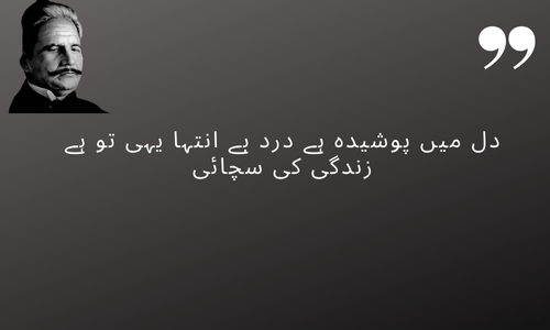  Hua karta tha kabhi hum par Iqbal Poetry