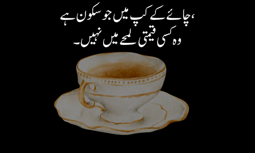Chai Poetry in Urdu - Poetry on chai