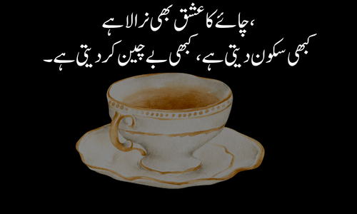 chai poetry in urdu text